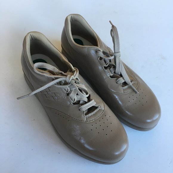 NEW SAS‎ Freetime Comfort Leather Walking Shoes - Picture 1 of 7